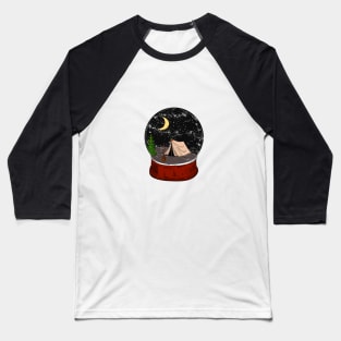 Snow globe Baseball T-Shirt